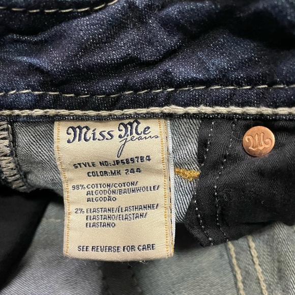 Miss me signature rise boot cut jeans size 28 - Picture 6 of 10
